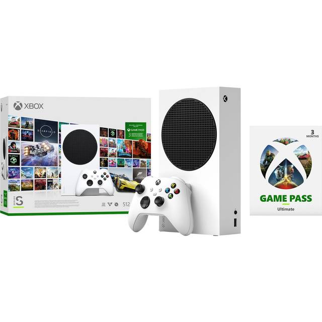 Microsoft Xbox Series S - Starter Bundle 512 GB Wi-Fi White