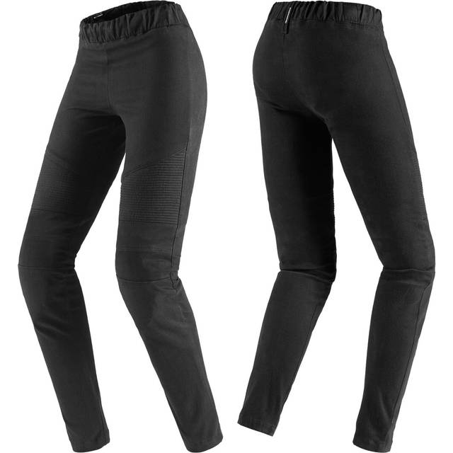 Spidi Moto Leggings Motorcycle Textile Pants, black, Size L for Women