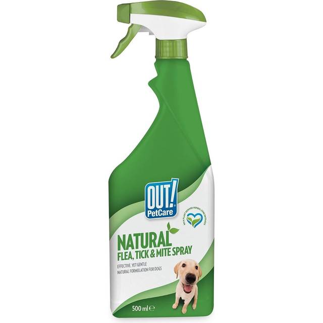Out natural flea, tick and mite spray for dogs - 500ml