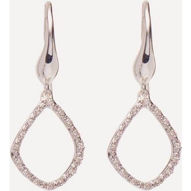 Monica Vinader Riva Kite Diamond Drop Earrings