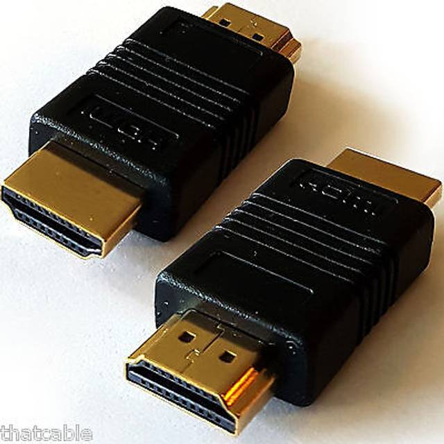 HDMI Male to Male Coupler Adapter Converter High Speed 4K Type A Plug