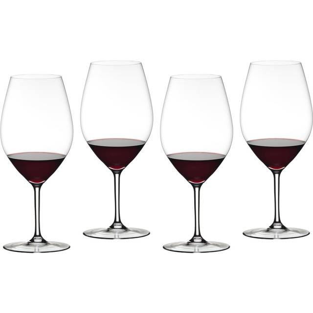 RIEDEL - Wine Friendly Red Wine Glass Set of 4 - transparent/HxØ 24,7x9,7cm/ 667ccm (24.7 x &#8960;9.7cm)