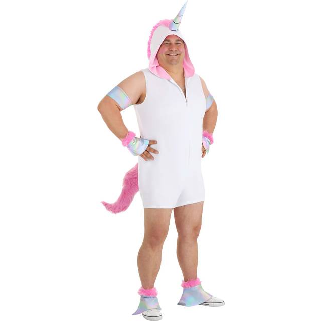 Plus Size Dreamicorn Unicorn Costume - Gray&#47;Pink&#47;White (2X)