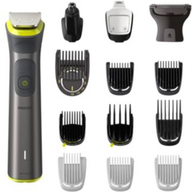 Philips allt-i-ett-trimmer i 7000-serien, 14-i-1 Multigroom för ansiktet, huvudet och kroppen, ett verktyg – ultimat precision, 21 längdinställningar (0,5–16 mm) (modell MG7930/15)
