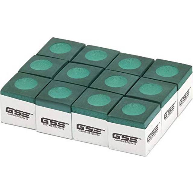 gSE games  Sports Expert 12-Pack of BilliardPool cue chalks (green)