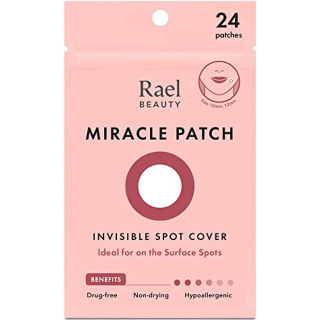 Rael Pimple Patches  Miracle Invisible Spot Cover - Hydrocolloid Acne Pimple Patches for Face  Blemishes and Zits Absorbing Patch  Breakouts Treatment