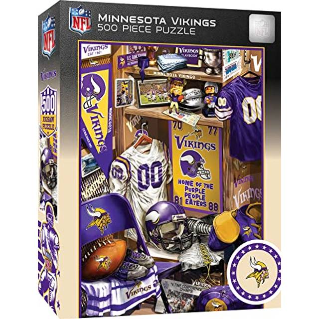 Minnesota Vikings Puzzle 500 Piece Locker Room