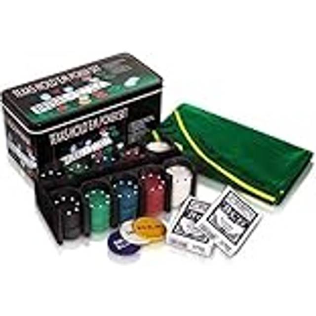 Poker game box 200 Chips with Mat and Cards card game