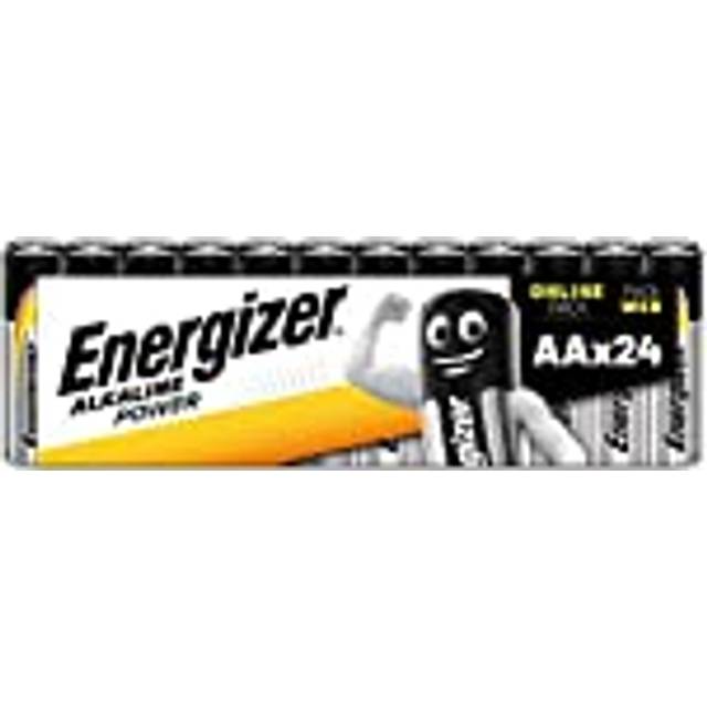 Energizer AA Batteries, Alkaline Power, 24 Pack, Double A Battery Pack - Amazon Exclusive