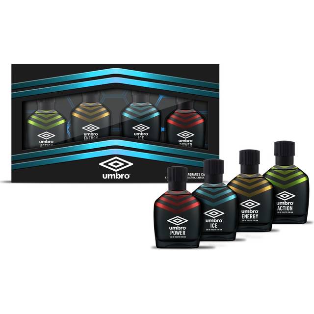 Umbro Mini Fragrance Collection Gift Set 30ml Ice EDT + 30ml Action EDT + 30ml Power EDT + 30ml Energy EDT