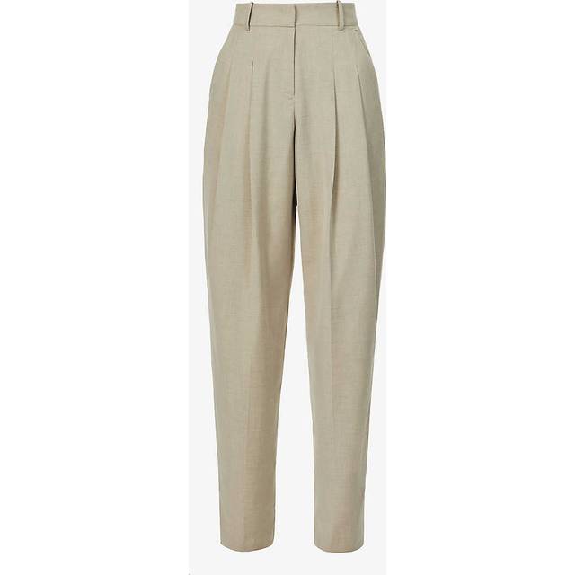 The Frankie Shop 'Gelso' Wide Pants - Taupe - M