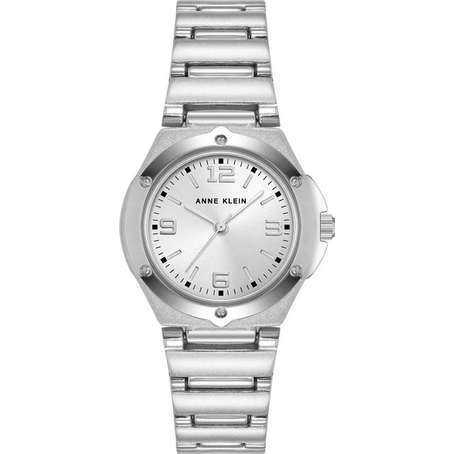 ANNE KLEIN armbandsur för kvinnor, Silver