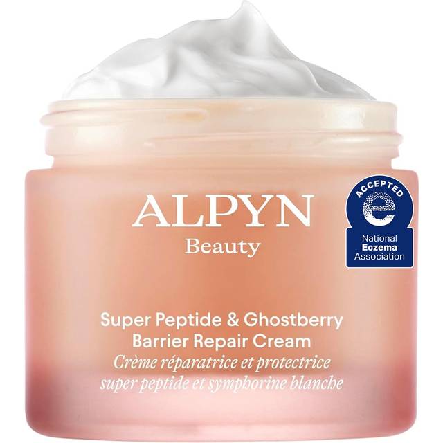 Alpyn Super Peptide  Ghostberry Moisturizer for Eczema Barrier  Wrinkle Repair  Calm  Soothe Against Redness  Irritation  17 oz  50 ml