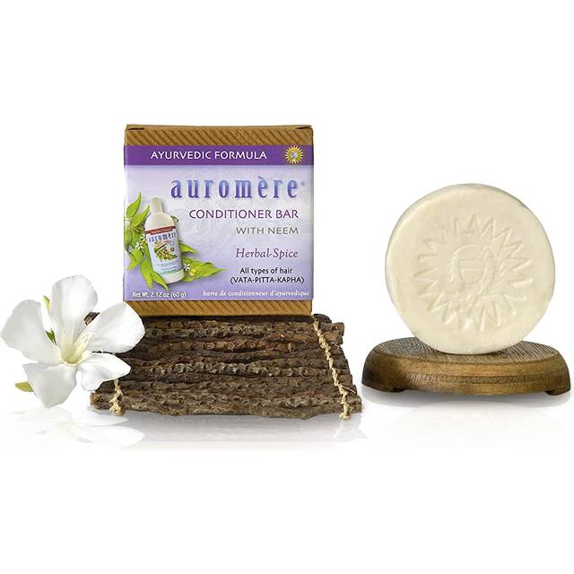 Auromere Ayurvedic Conditioner Bar with Neem 2.12 oz