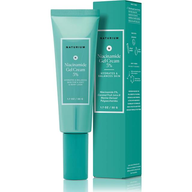 Naturium Niacinamide Gel Cream 5%, Face Moisturizer & Hydrating Skin Care for Healthier-Looking Dewy Skin, 1.7 oz