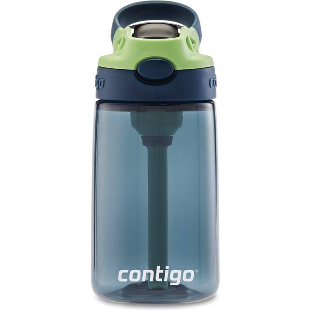 Contigo AUTOSPOUT Camping Hydration Water Bottles  14oz (Pack of 1)  Blueberry