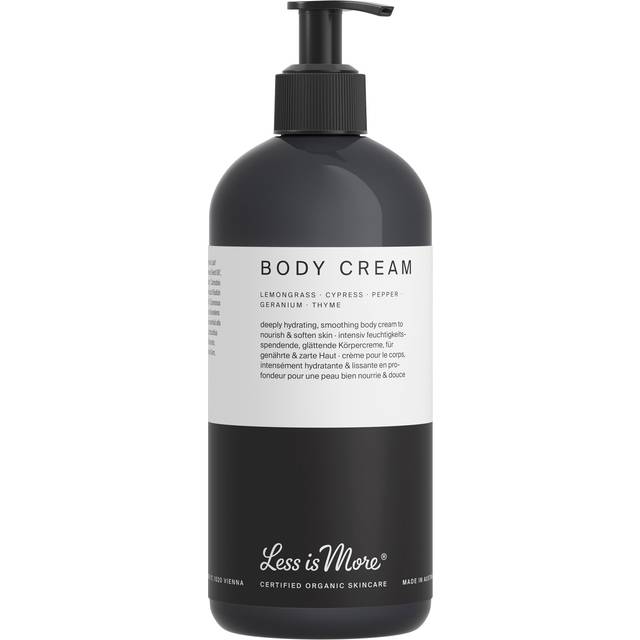 Less is More Organic Body Cream Lemongrass Eco 500ml