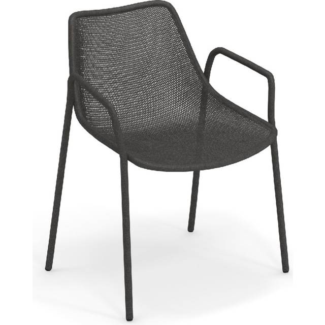 Emu - Round Outdoor Armchair - antikeisen/pulverbeschichtet/BxHxT 63x79x58cm - antique iron (79.0 x 63.0 x 58.0cm)