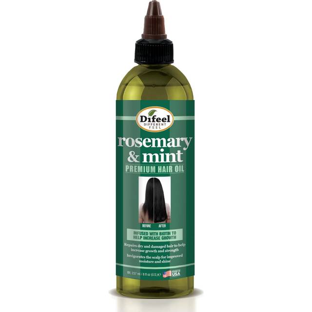 Difeel Rosemary and Mint Premium Hair Oil with Biotin 8 oz.