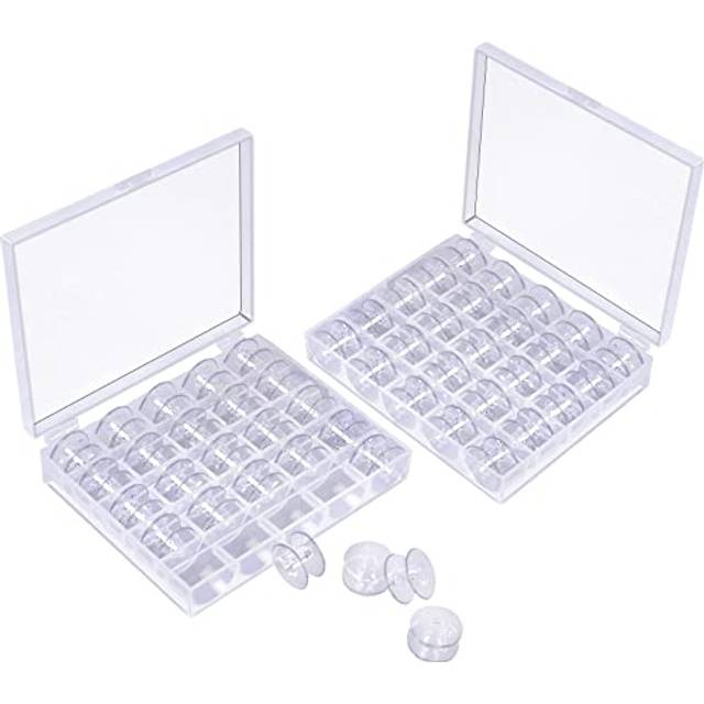 50pcs bobbins plastic sewing bobbins replacement bobbins for sewing machine
