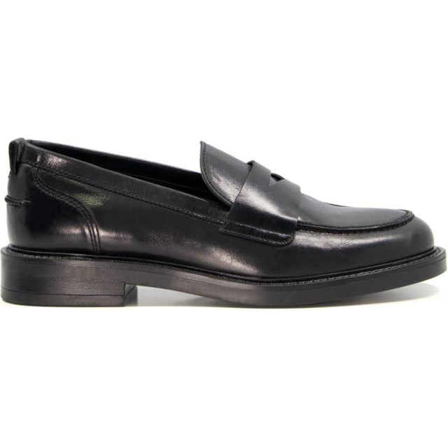Dune London Women's Geeno Leather Penny Loafers - UK 3 - Black