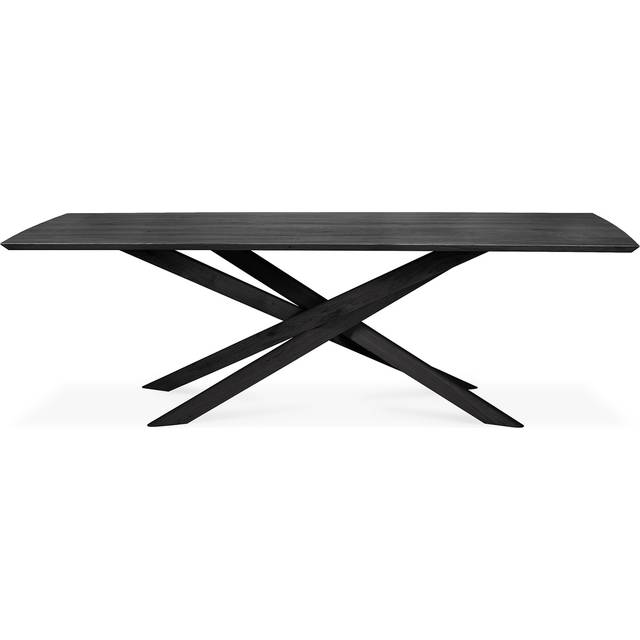 Ethnicraft - Mikado Dining Table - Varnished Oak - Black - Rectangular -280 x 110 cm - Matbord - Alain Van Havre - Svart - Trä