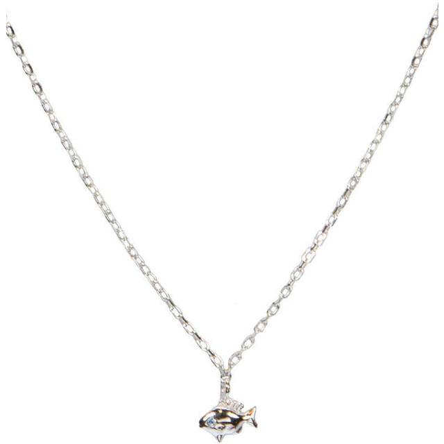 Hultquist Bellus Necklace Dam Halsband Med Hänge Stl. Length: 40 cm + 5 flex - Från Magasin - Sølv (Length: 40 cm + 5 cm flex)