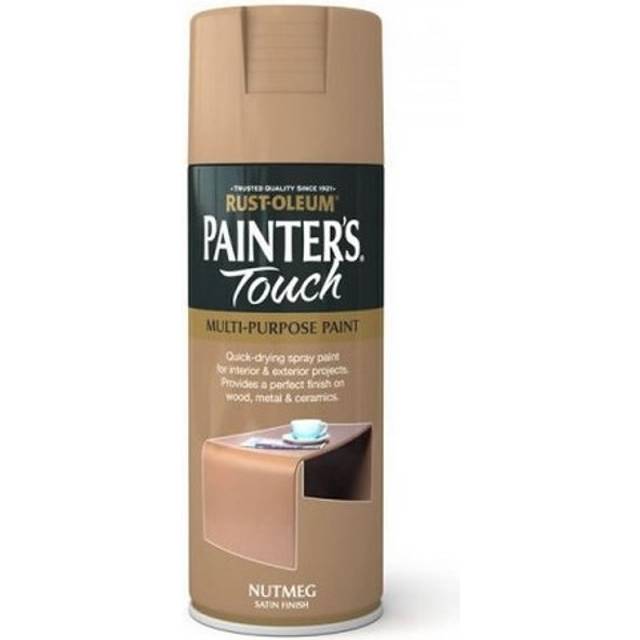 Rust-Oleum AE0050005E8 Painters Touch Nutmeg Satin Multi Purpose Spray Paint 400ml