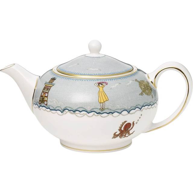 Wedgwood Sailor&#39;s Farewell Fine China Teapot 665ml
