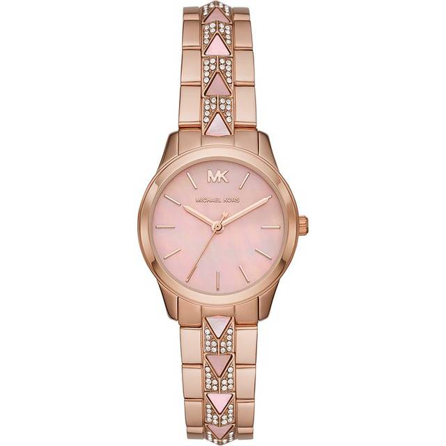 Michael Kors Damenuhr Runway Mercer MK6856 - roségold