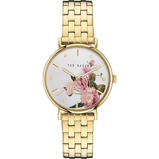 Ted Baker Phylipa Ladies Silver Dial Romance 34mm Watch BKPPHF309