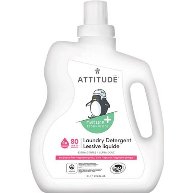 Attitude Baby LeavesLaundry Detergent Unscented 80 Loads 67.6 fl oz