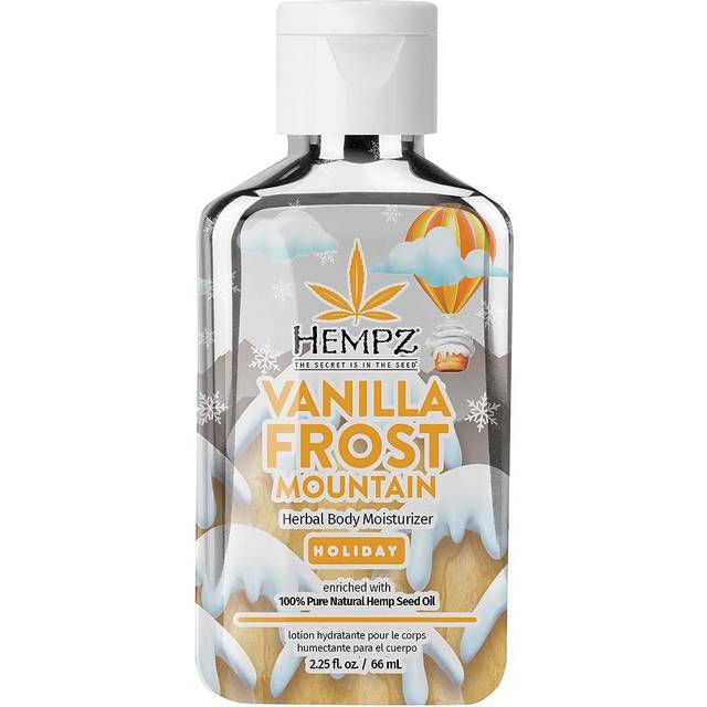 Hempz Limited Edition Vanilla Frosted Mountain Body Lotion Moisturizer 225 Oz  Holiday Body Lotion for Women or Men with Dry
