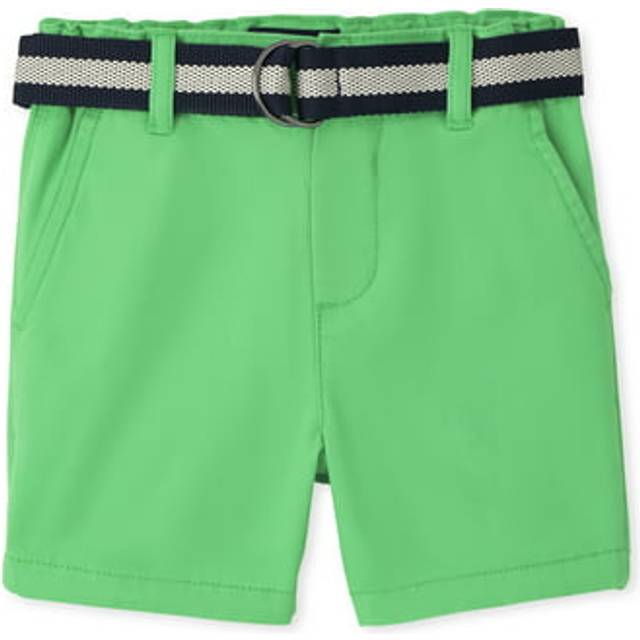 The Children's Place Baby and Toddler Boys Belted Chino Shorts  Sweet