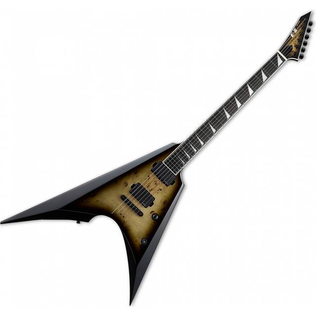 ESP E-II Arrow NT Nebula Black Burst Electric Guitar with Case