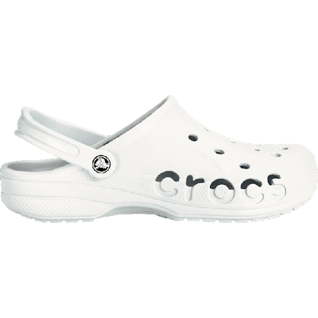 Crocs | Unisex | Baya | Clogs | White | W9/M8