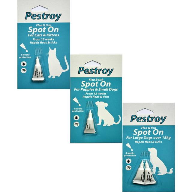 (4 Weeks) Bob Martin Clear Flea & Tick Spot On For Cats