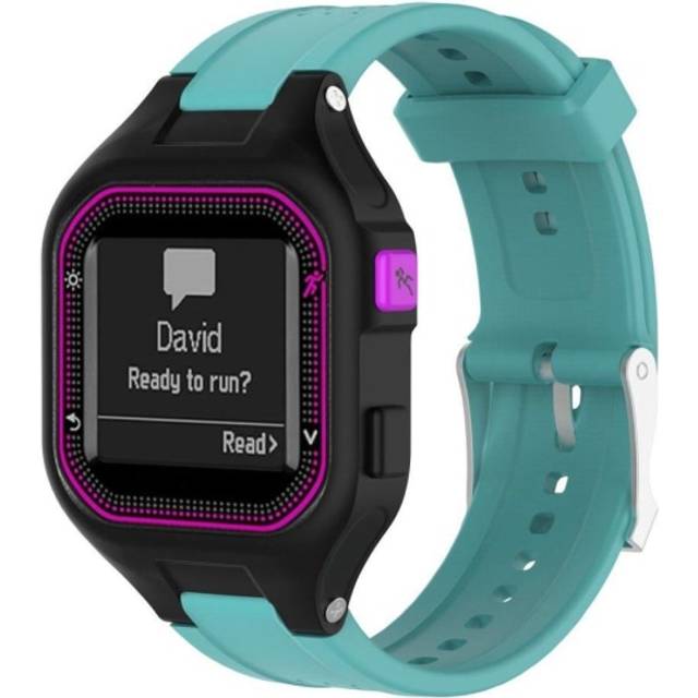 Garmin Forerunner 25 klockarmband silikon sport - Turkos