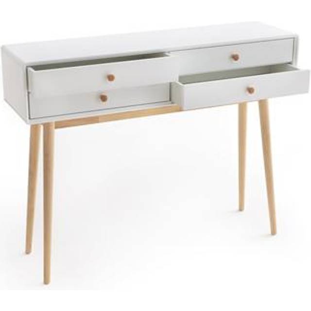 Jimi 4-Drawer Console Table - White - ONE SIZE
