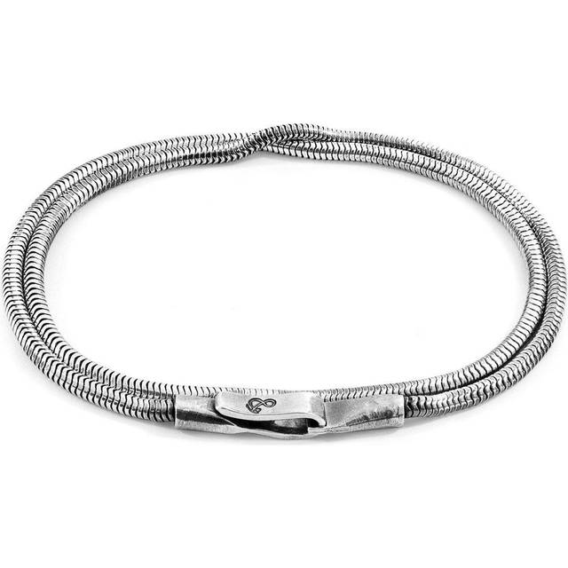 Gallant Double Sail Silver Chain Bracelet - 19cm