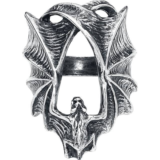 Alchemy Gothic Stealth Ring silver coloured - M