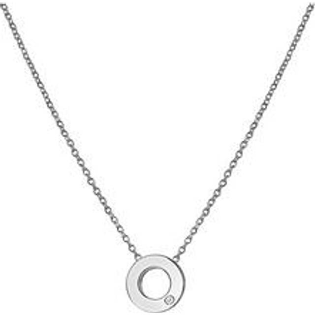Hot Diamonds Silver Amulets Circle Pendant