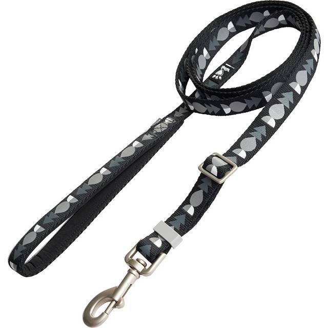 Hurtta Bare justerbart koppel, coal - 120-180 cm långt, 20 mm brett - Grå