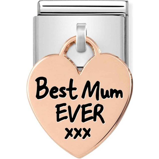 Nomination Classic Rose Gold Best Mum Ever Friends &amp; Family Charms