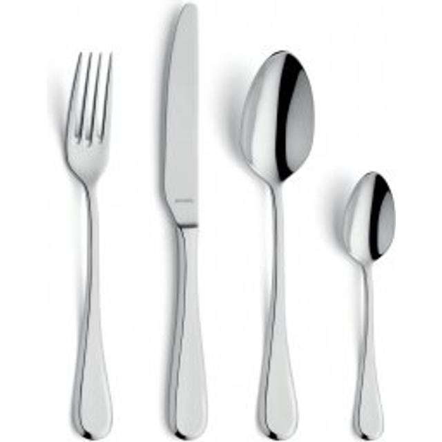 24 piece Drift 18/10 stainless steel cutlery set for 6 people - Silver (24)