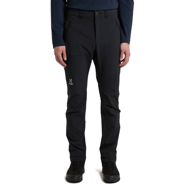 Morän Softshell Slim Pant Men True Black