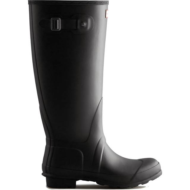 Hunter Hunter Original Rubber Women's Tall Wide Wellington Boots - Black - UK 6