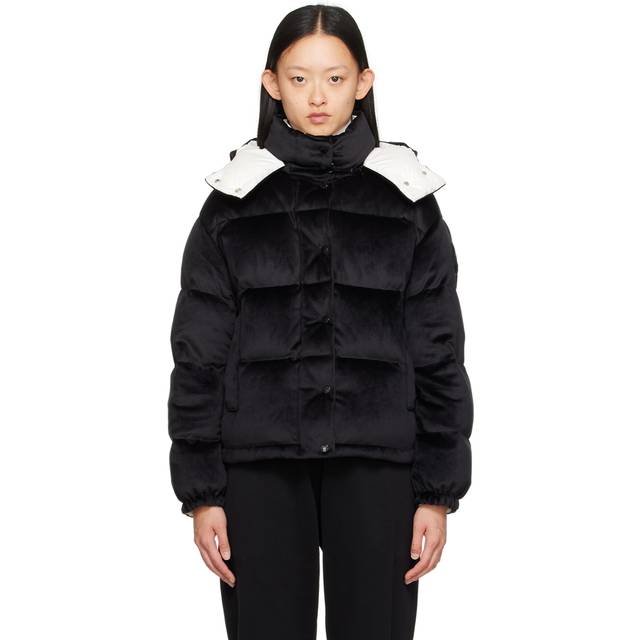 Moncler, Winter Jackets, female, Black, S, Stylish Women's Puffer Jacket