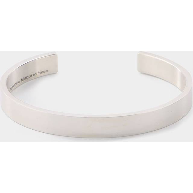 21g Polished Sterling Silver Ribbon Bracelet