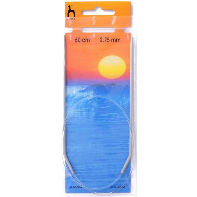 Pony Classic 60cm Fixed Circular Knitting Needles - 2.75mm (P48604)